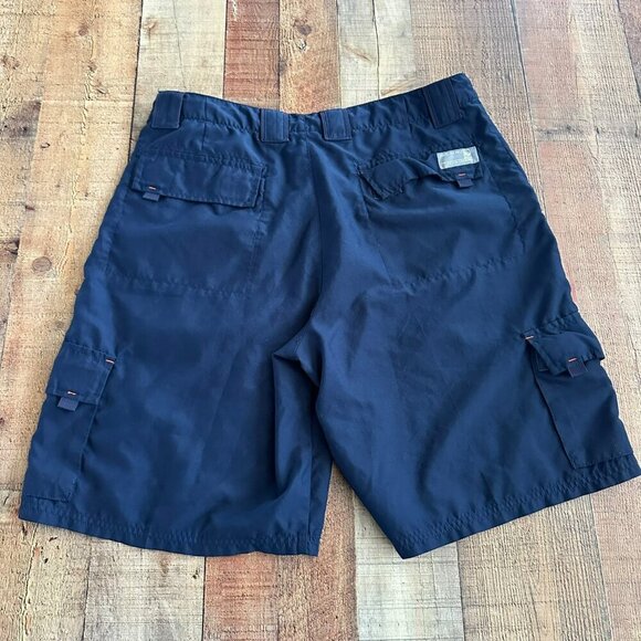 Red sand mens 10" cargo shorts in navy blue -XL - Picture 7 of 7